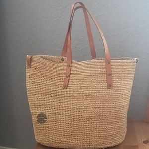Packable Woven Ivahona Tote